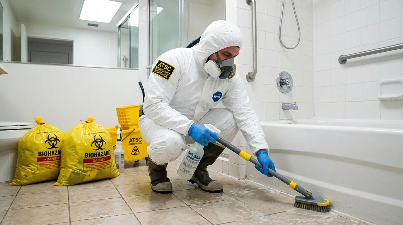 Decontamination equipment deployed for Blood Cleanup in Cooper City